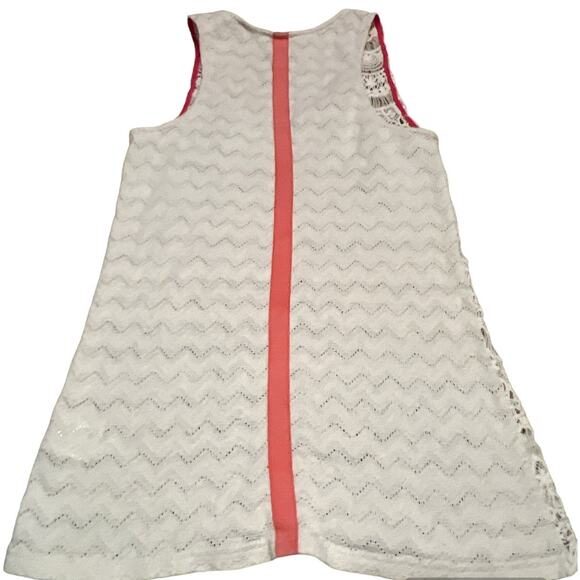 Miss Me Off White Lace Boho Tank Top - Size Small - Picture 2 of 5